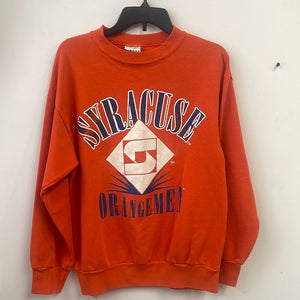 Vintage Syracuse Orangemen Interlocking S Sweatshirt M/L SS850