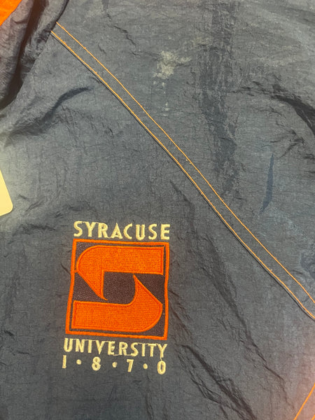 Vintage Starter Syracuse University Interlocking S Jacket J193