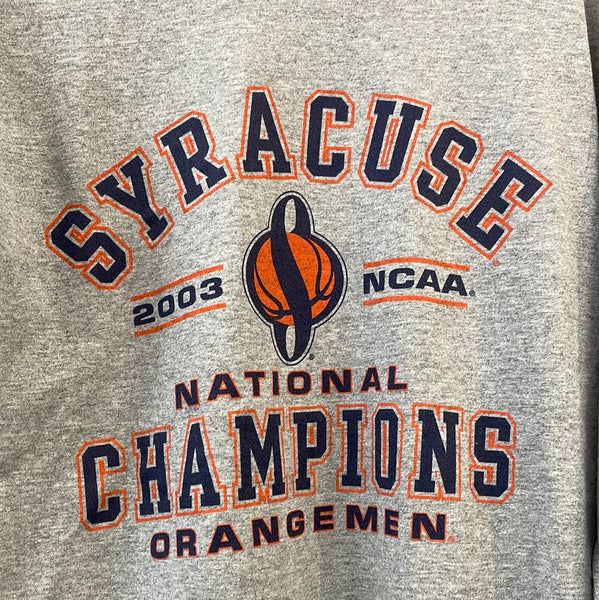 2003 NCAA National champions Syracuse Orangemen long sleeve SIZE Medium TS413