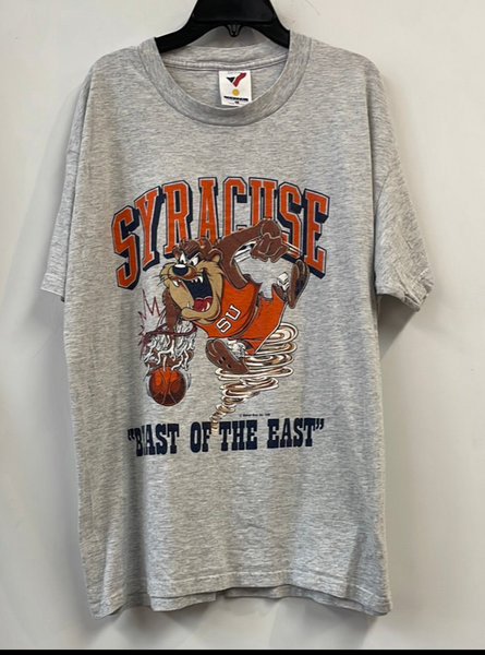 Tasmanian Devil Syracuse University basketball T-Shirt SIZE XL TS410