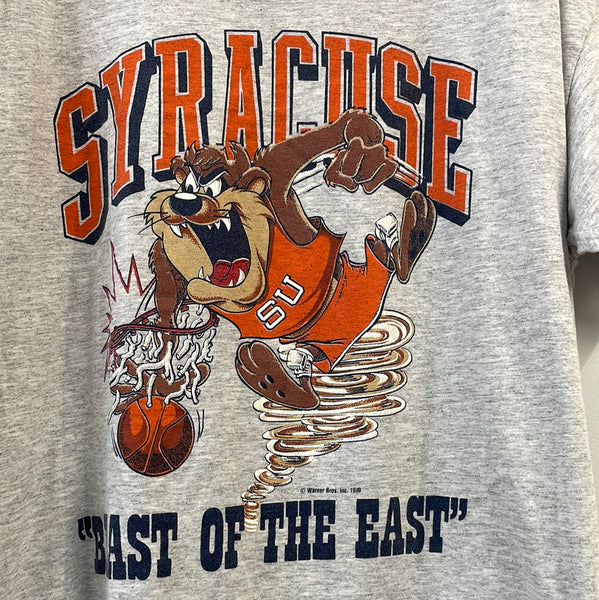 Tasmanian Devil Syracuse University basketball T-Shirt SIZE XL TS410