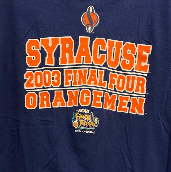 Syracuse 2003 final four T-Shirt XL TS405