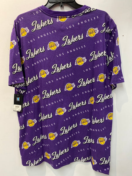 NWT All Over Print Los Angeles Lakers T Shirt