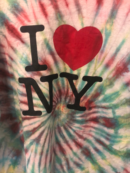 Custom I Love New York T-shirt size 2XL C100