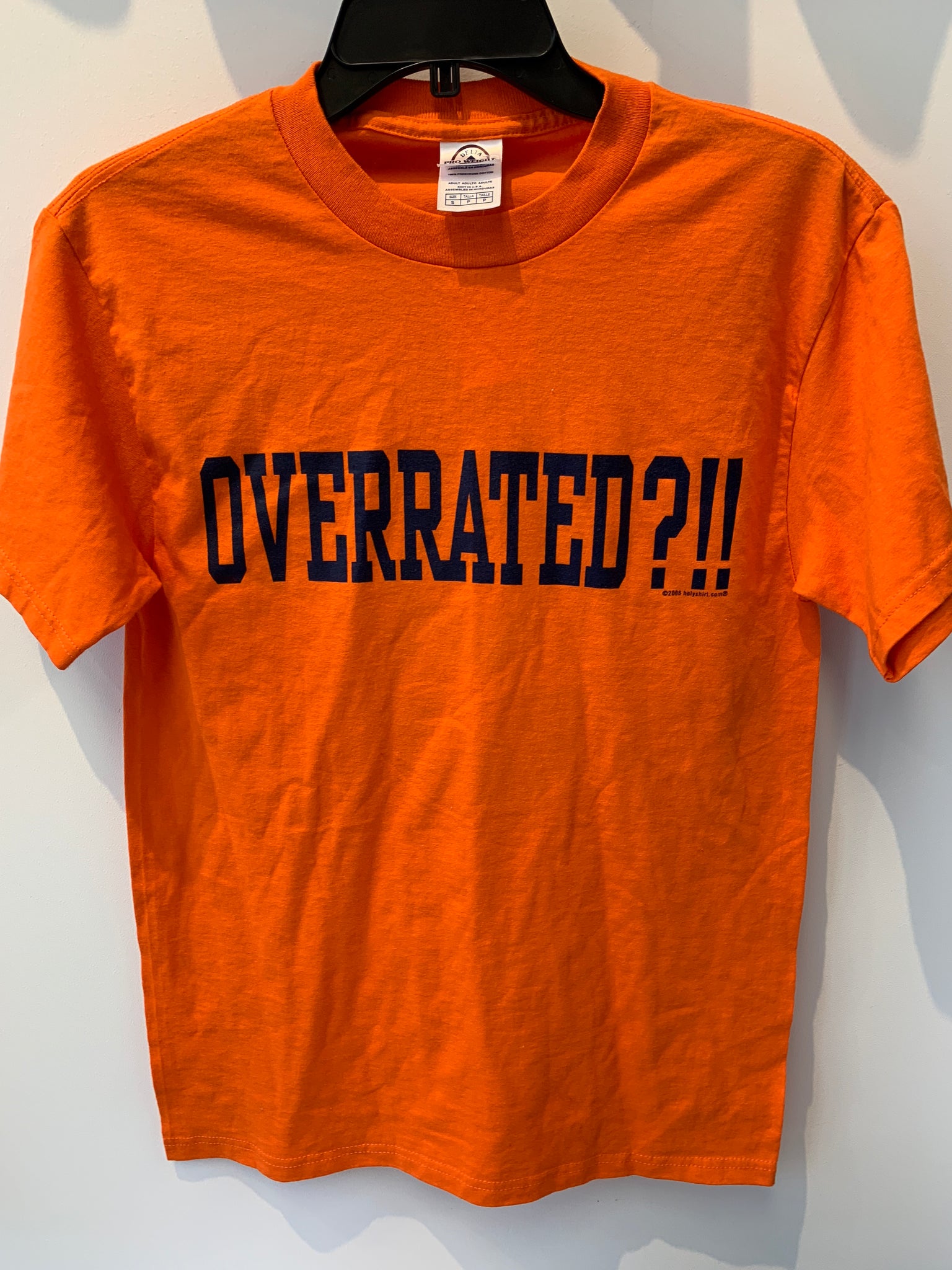 Overrated? Syracuse #3 T Shirt TS1