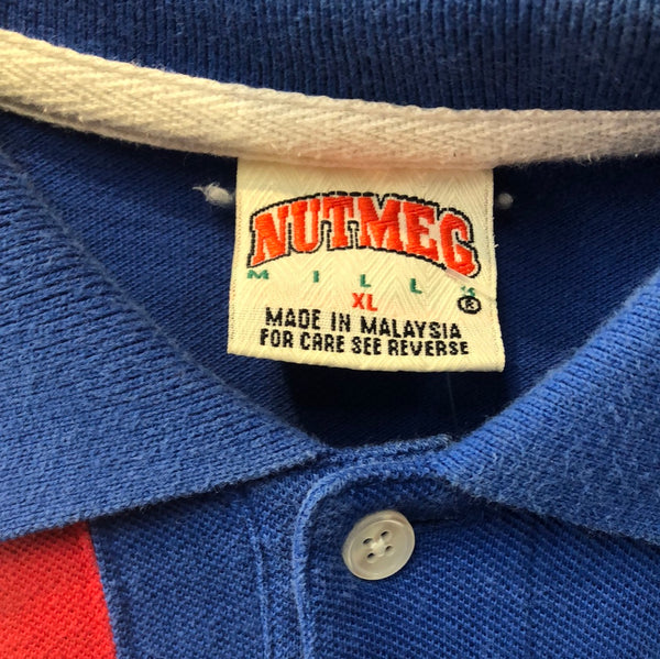 Vintage Nutmeg New York Giants Polo Shirt XL/2XL