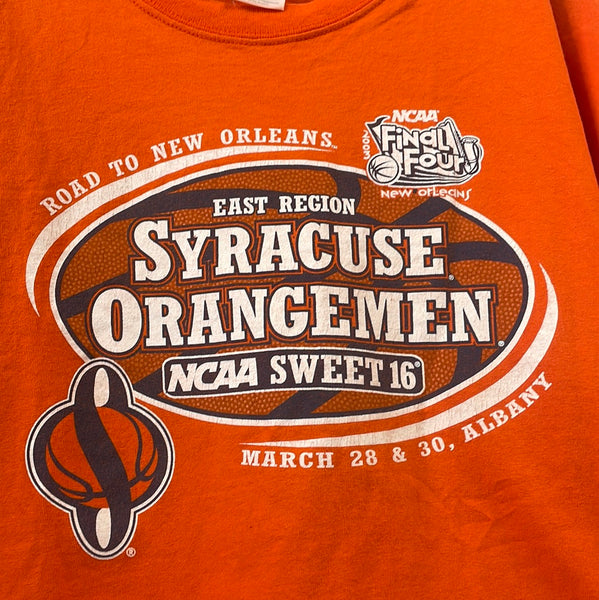 2003 sweet 16 Syracuse Orangemen T-Shirt size XL TS356