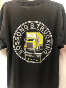 Vintage Screen Stars Bossong's Trucking Syracuse, NY XL Made in USA