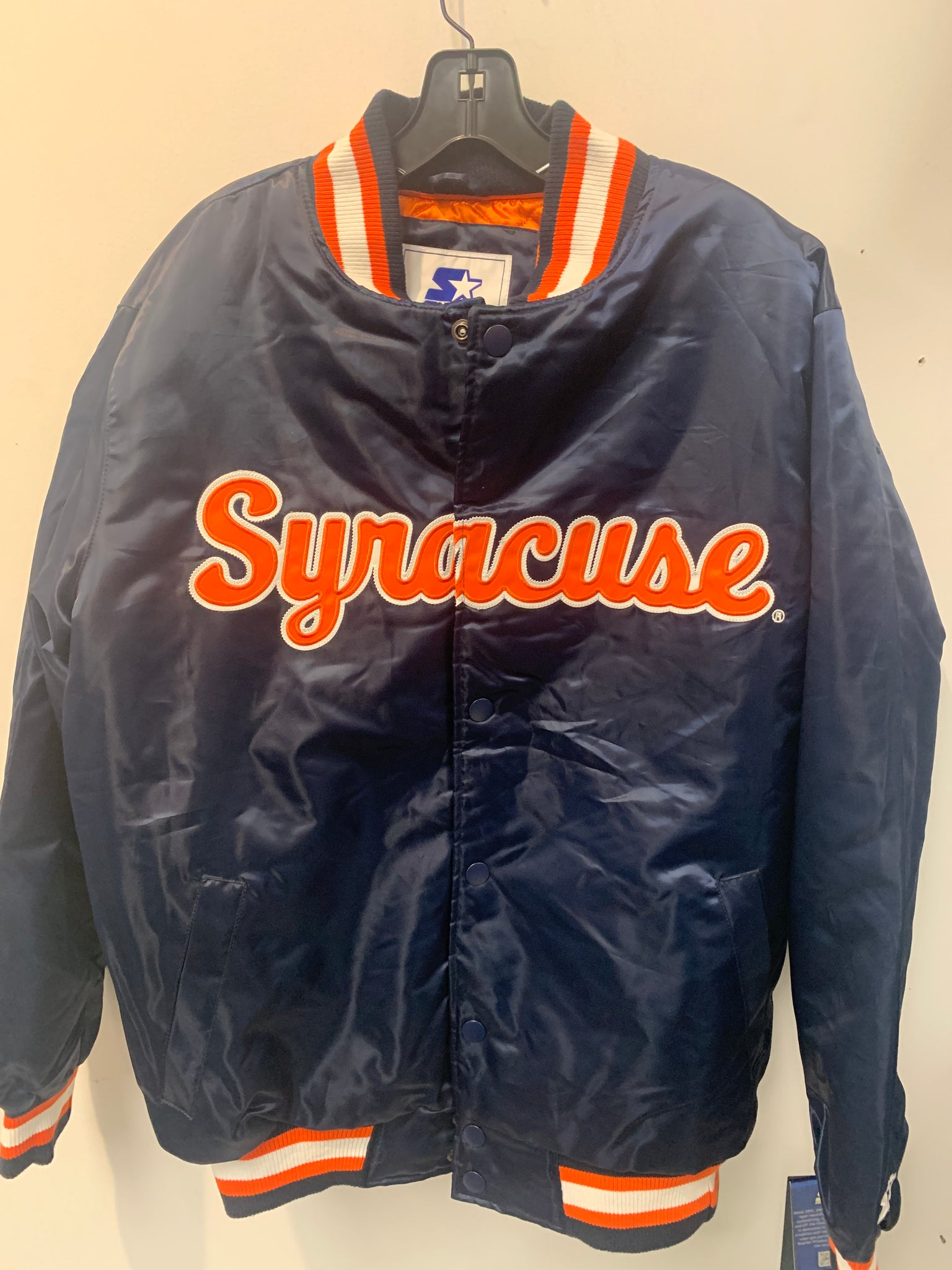 New w/ tags Syracuse University Script Starter Jacket