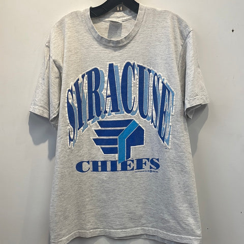 Vintage Syracuse Chiefs Indian Head T Shirt M/L