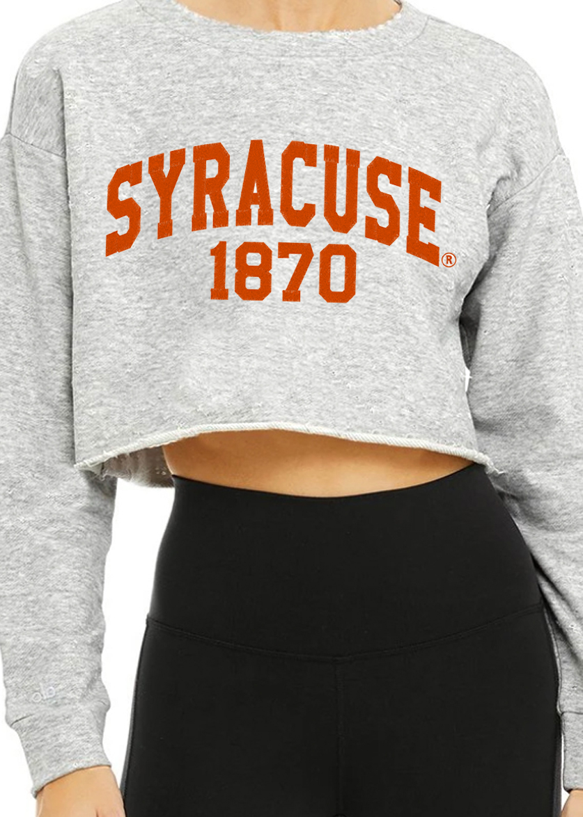 Syracuse Established Stitched Crewneck by Lo Jo