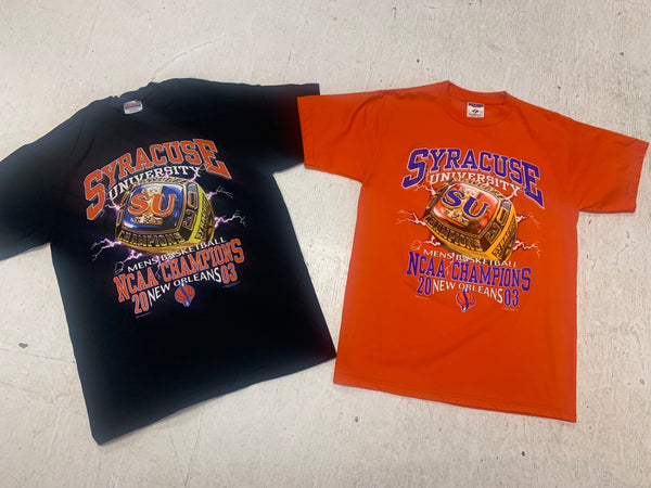 2003 Syracuse University NCAA Champions "Ring" T Shirt
