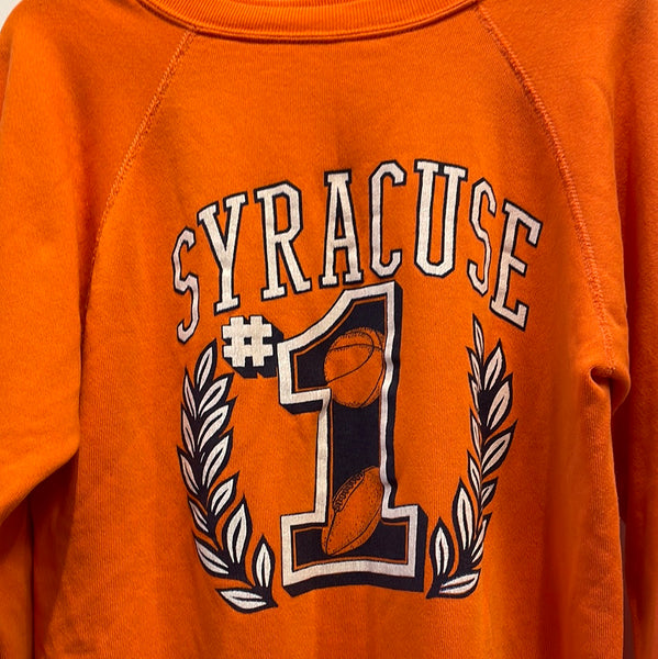 Vintage Syracuse #1 Sweatshirt Medium SS624