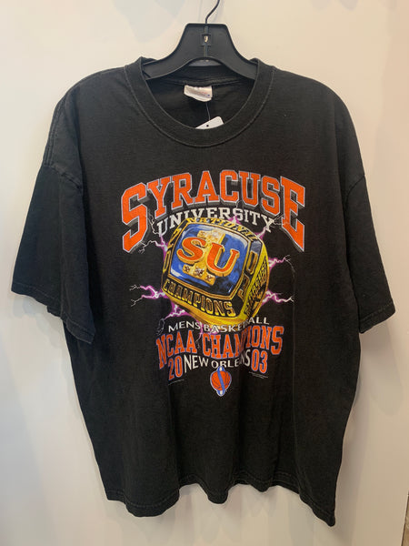 2003 Syracuse University NCAA Champions "Ring" T Shirt