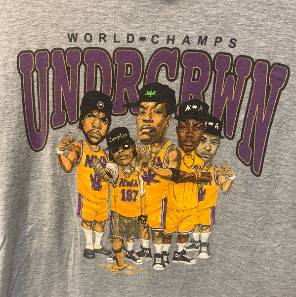 NWA Caricature Undrcrown T-Shirt, size S