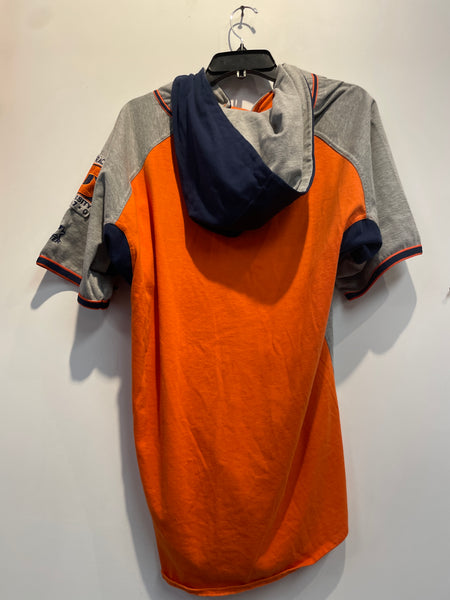Vintage Syracuse Orangemen Hooded Baseball Jersey, Large, SS585