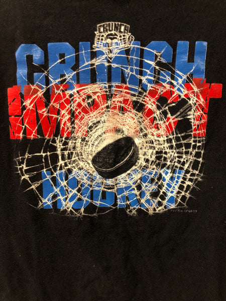 Black Syracuse Crunch "Impact Hockey" T-Shirt TS94