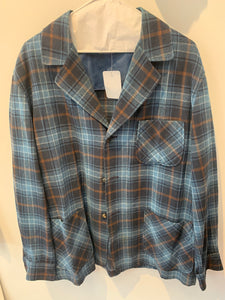 Vintage Pendleton 3 Button Wool Blazer, Shirt Jacket Medium/Large Made in USA