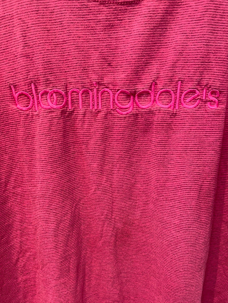Vintage Pink Bloomingdales t-shirt size XL