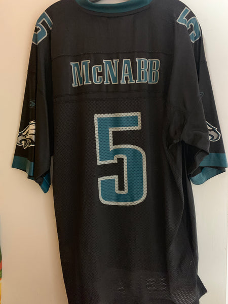 Donovan McNabb Official NFL Jersey #5 Black Reebok Size XL
