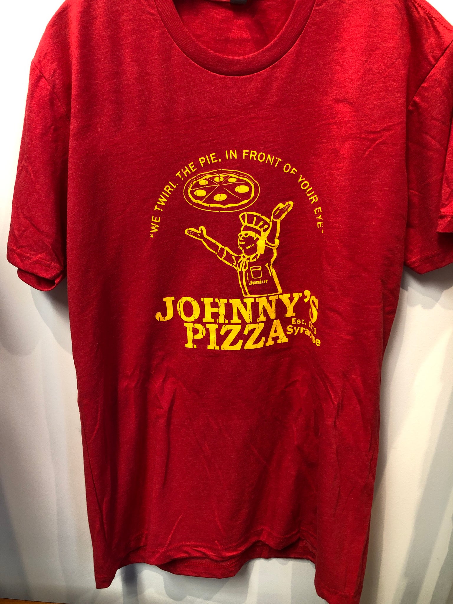 Mens Johnny's Pizza T Shirt