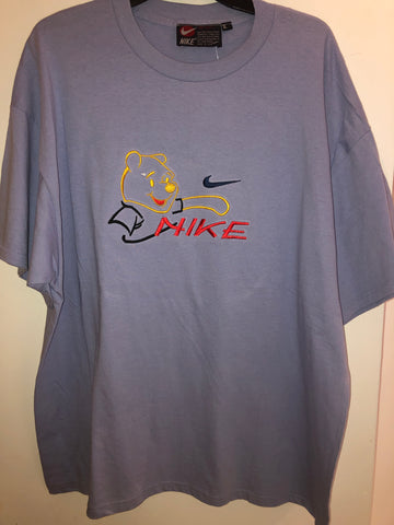 Winnie the Pooh Swoosh Parody T-Shirt, size XL/2XL.