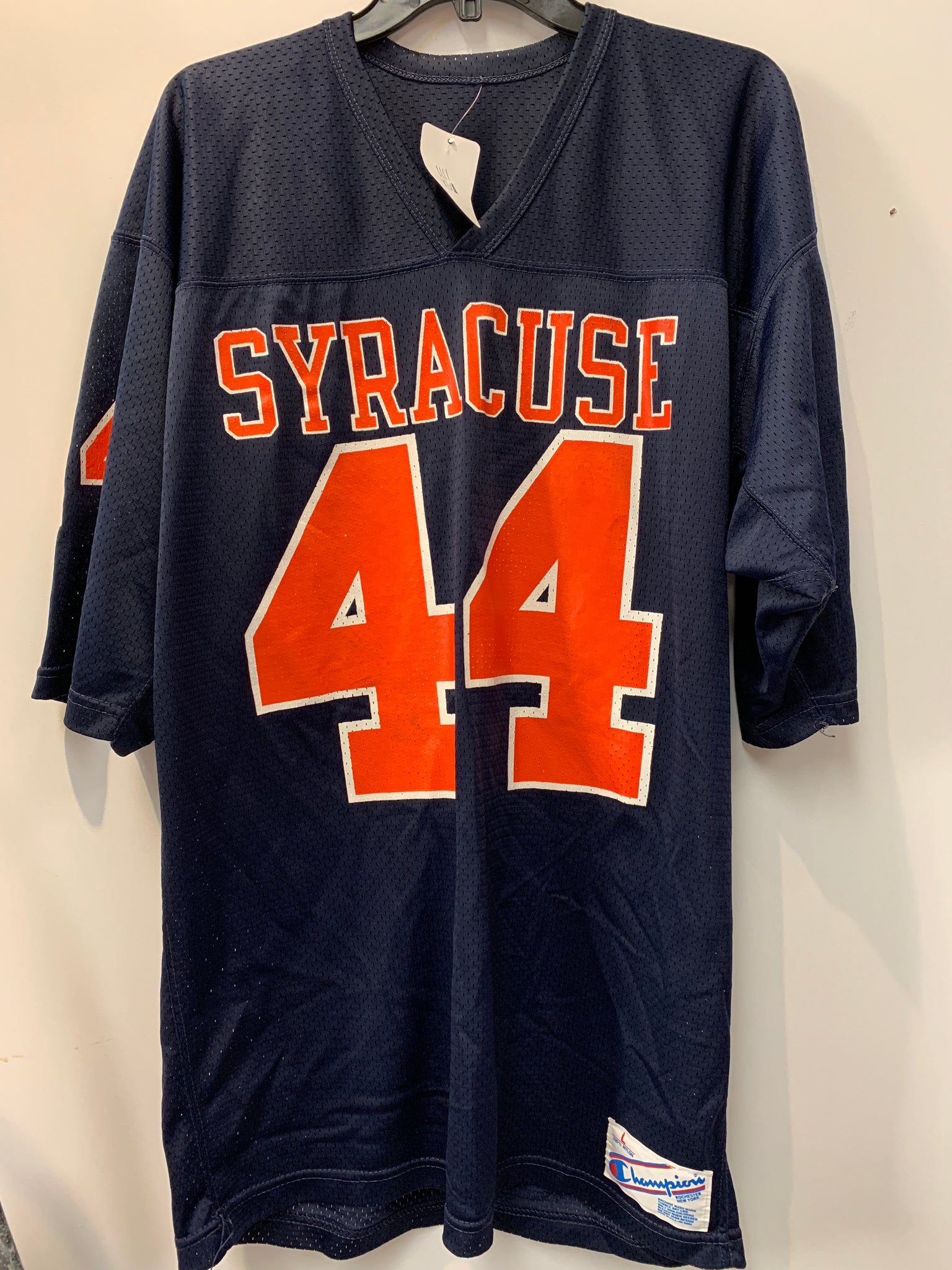 Vintage Champion Syracuse Football Jersey #44 Large Made in USA