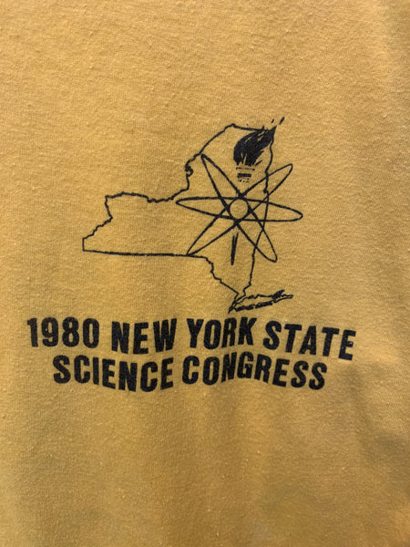 Vintage Soft and Thin 1980 New York State Science Congress Fits Medium Made in USA