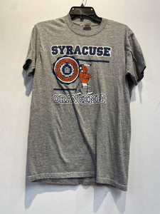 Vintage Syracuse Orangemen T-Shirt w/ Saltine Warrior, Fits Small/Medium, TS229