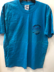 Vintage Blue Wegmans Top 100 t-shirt size Large