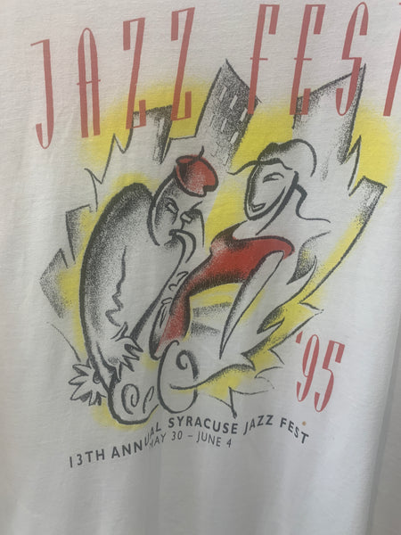 Vintage 1995 Syracuse Jazz Fest T Shirt 2XL