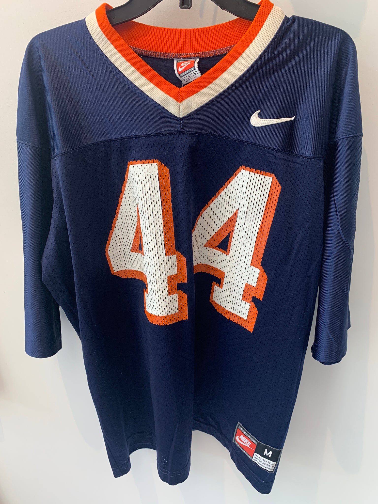Vintage Nike 90's #44 Navy Football Jersey – Scholars & Champs