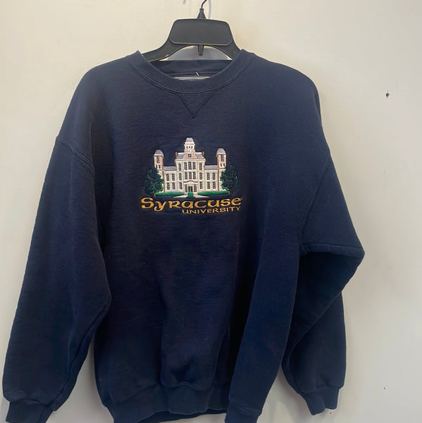 Vintage Syracuse Hall of Languages Sweatshirt Medium SS779