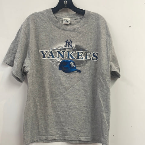 Vintage Lee Sport New York Yankees 3/4 Sleeve Raglan T-Shirt Sz XL MLB USA  Made