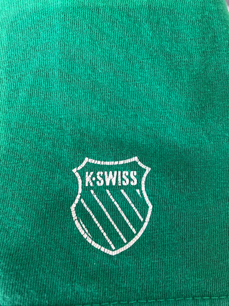 K-Swiss Syracuse Ironman Green T Shirt