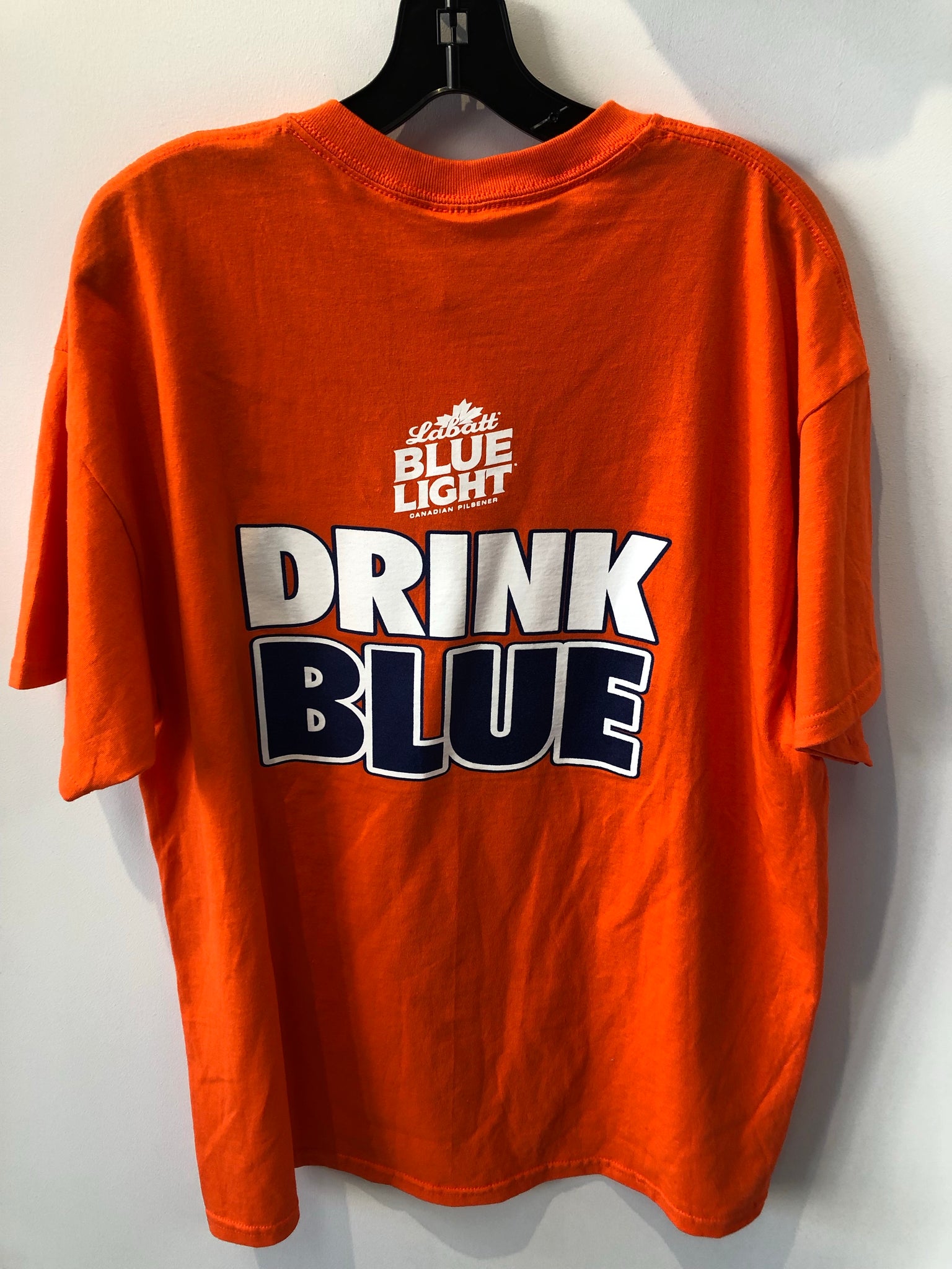 Labatt Bleed Orange, Drink Blue T Shirt. TS43